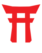 Load image into Gallery viewer, Red Torii Vinyl Decal
