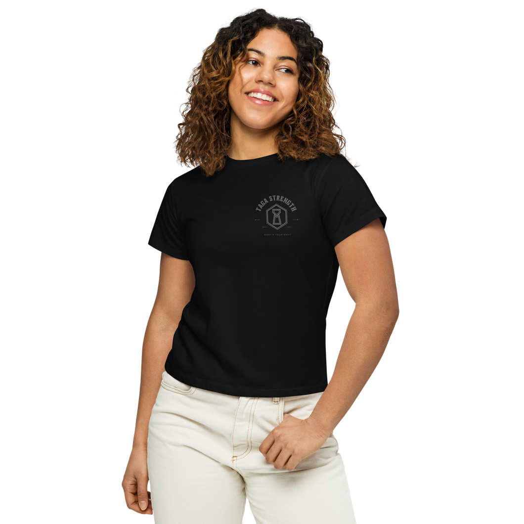 Women’s high-waisted t-shirt