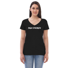 Load image into Gallery viewer, Women’s v-neck t-shirt
