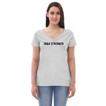 Load image into Gallery viewer, Women’s v-neck t-shirt
